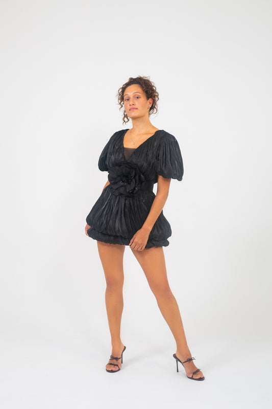 Éclosion-Voluminous Petal Dress